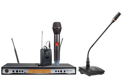 UR-111D Antenna diversity handheld wireless microphone system
