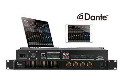 DAM-128D Dante Automatic audio mixer